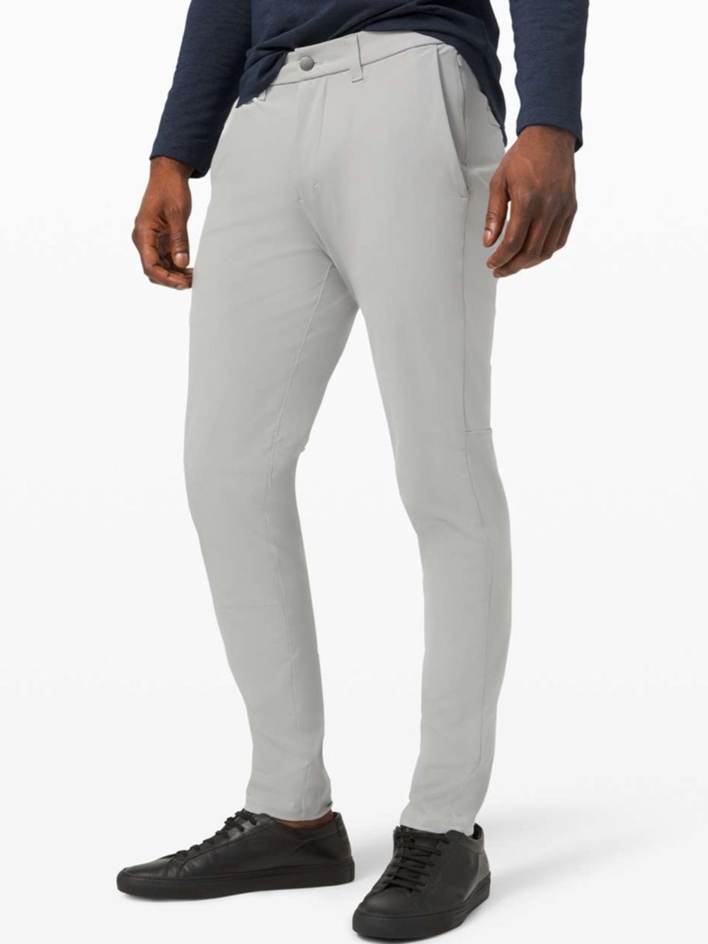 Lululemon Commission Pant Slim 34" Warpstreme Silver Drop